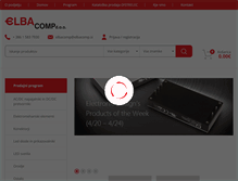 Tablet Screenshot of elbacomp.si